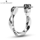 【クリーナープレゼント】ライオンハート LION HEART HOWL クロッシングピアス ツイストクラシックロゴ シルバー925製 1EA197A0SV【国内...