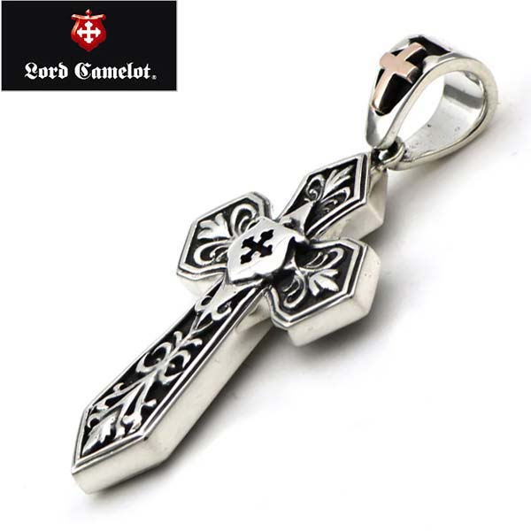 【ポリッシュクロスプレゼント】ロードキャメロット Lord Camelot クロスペンダント（トップのみ） 十字架 シルバー LC-2007