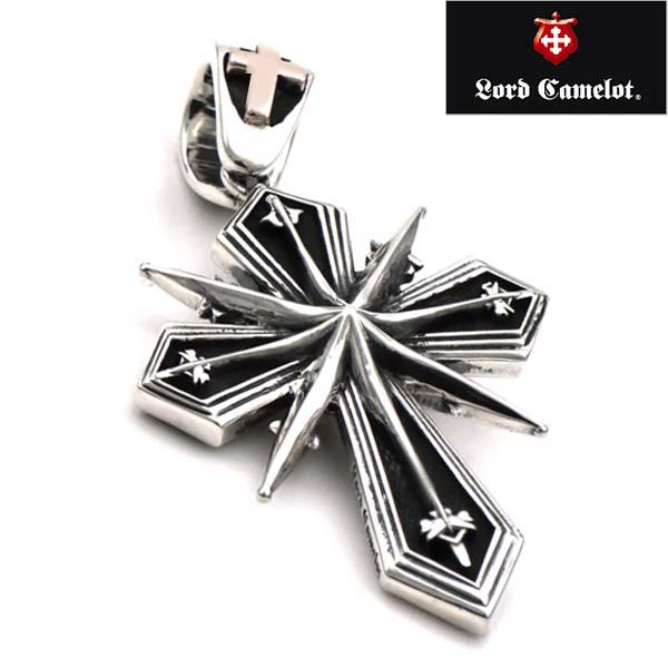 【ポリッシュクロスプレゼント】ロードキャメロット Lord Camelot クロスペンダント（トップのみ） 十字架 シルバー LC-2008