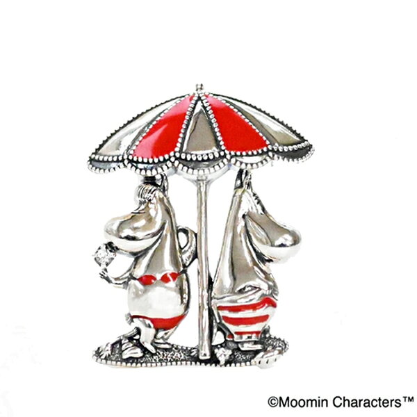 【ポリッシュクロス（磨き布）プレゼント】公式 ムーミンジュエリーコレクション【サマーパラソル】ブ..