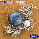 ウィリアムモリス WILLIAM MORRIS ブローチ ペンダント シルバー925 カイヤナイト 碌山 ウィリアム モリス公式ジュエリー 405C0021-TY-A 