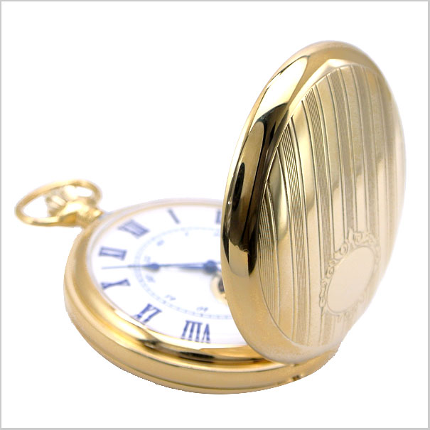 【ロイヤルロンドン】【ROYAL LONDON 】懐中時計 ポケットウォッチ/機械式（手巻き）蓋付き・両面スケルトン・メンズ・ゴールド（チェーン付） ロイヤルロンドン 90051-02