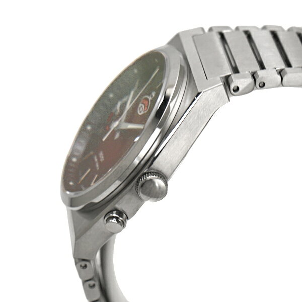 Bell Fieldの【クリーナープレゼント】 ルーラ RUHLA SPACE CONTROL スペースコントロール ソーラーウォッチ 40mm メンズ 男性用腕時計 10気圧防水 ステンレスベルト ブラウン文字盤 サファイヤガラス クォーツ 4640M-5SP【国内正規品】｜アングル3