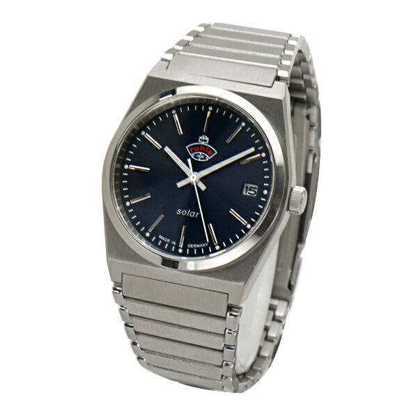 【クリーナープレゼント】 ルーラ RUHLA SPACE CONTROL スペースコントロール ソーラーウォッチ 35mm メンズ レディース ユニセックス 10気圧防水 ステンレスベルト ブラック文字盤 サファイヤガラス クォーツ 4641M-3SP【国内正規品】