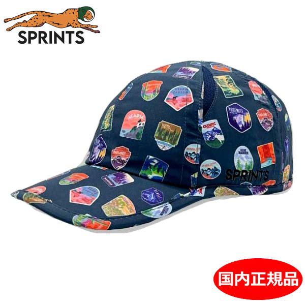 乐天商城 - スプリンツ SPRINTS ランニングキャップ O.G.Hats オージーハット National Parks Hat フリーサイズ メンズ レディース ユニセックス 帽子 ナショナルパーク/国立公園柄 718114173342【国内正規品】