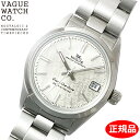 【クリーナープレゼント】VAGUE WATCH Co. ヴァーグウォッチ カンパニー 腕時計 Every-One-Date 機械式 自動巻き デイトカレンダー付き オートマチック シルバー文字盤 E1-L-003【正規品】