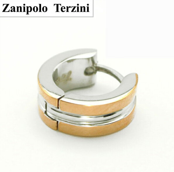 Zanipolo Terzini(ザニポロ・タルツィーニ)サージカルステンレス製ピアス ZTE2208-RS(1個)