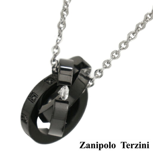 Zanipolo Terzini(ザニポロ・タルツィーニ)サージカルステンレス製ペンダント/ネックレス レディース ZTP2304FM-BK【ザニポロ】 Zanipolo Terzini(ザニポロ・タルツィーニ)サージカルステンレス製ペンダント/ネックレス レディース ZTP2304FM-BK【ザニポロ】