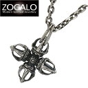 ソカロ シルバーアクセサリー メンズ ZOCALO ソカロ クラウン・ダブル・ドージェXS ペンダント （チェーンセットモデル・50cm/3mm）シルバー925製 SILVER ZPDS-0112 ZZNLS0004A-50