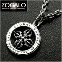 ソカロ シルバーアクセサリー メンズ ZOCALO ソカロ クレスト・オブ・ヴァジェラ・S ペンダント（チェーンセットモデル・50cm）ZZPDS-0078 ZZNLS0004A-50