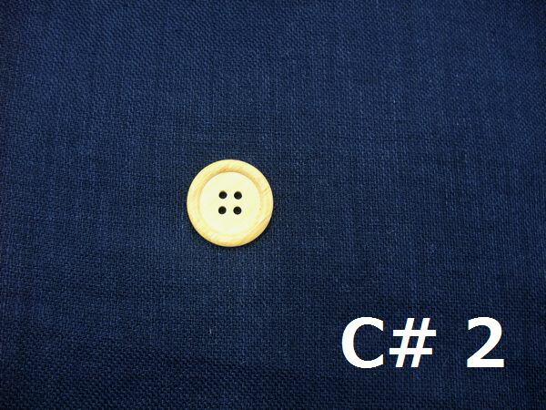 【リネン 100% ブロークンツイル生地 2色】2個(1m)以上、50cm単位販売商品