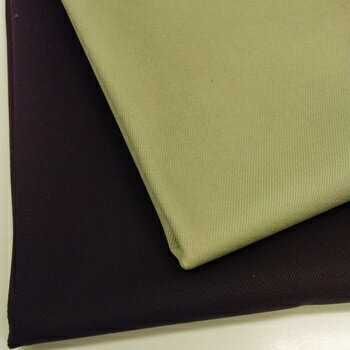 【 綿 ツイル生地 防縮加工 2色 】2個(1m)以上、50cm単位販売商品