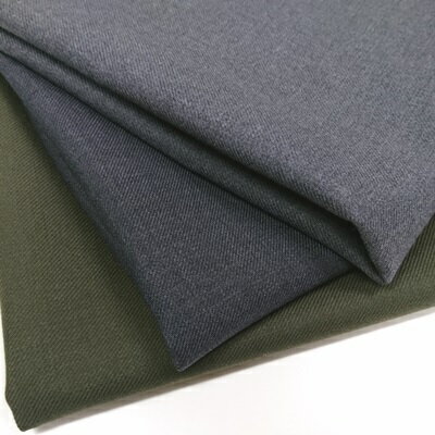 【ウール・綿 ツイル生地 3色 】2個(1m)以上、50cm単位販売商品