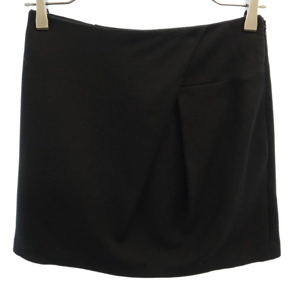 古着 Emporio Armani エンポリオアルマーニ ミニスカート 36 ブラック レディース 【中古】