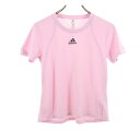 古着 アディダス adidas トレーニング 半袖 Tシャツ S ピンク レディース 【中古】(4)