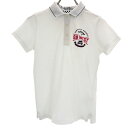 古着 Callaway キャロウェイ ゴルフ 半袖 ポロシャツ M ホワイト 鹿の子 レディース 【中古】 【PD】