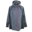古着 PUMA プーマ トレーニング 2WAY ジップパーカー M グレー レディース 【中古】 【PD】