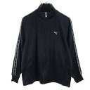 古着 プーマ PUMA トレーニング トラックジャケット L ブラック ジャージ レディース 【中古】 【PD】