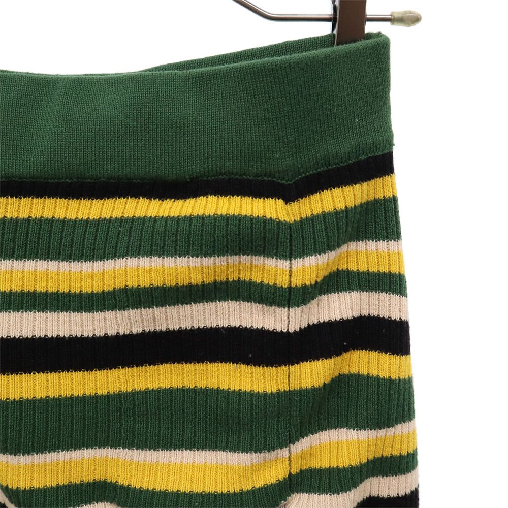 古着 Oriens JOURNAL STANDARD オリエンスジャーナルスタンダード ボーダー リブニット ロングスカート F レディース 【中古】