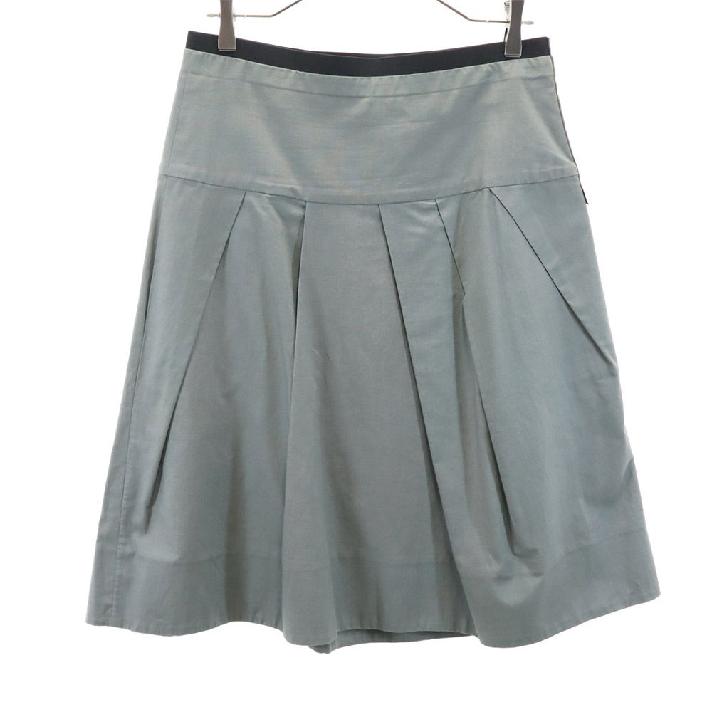 マルニ イタリア製 ミディ丈 フレアスカート 40 グレー MARNI レディース 【中古】 【240314】