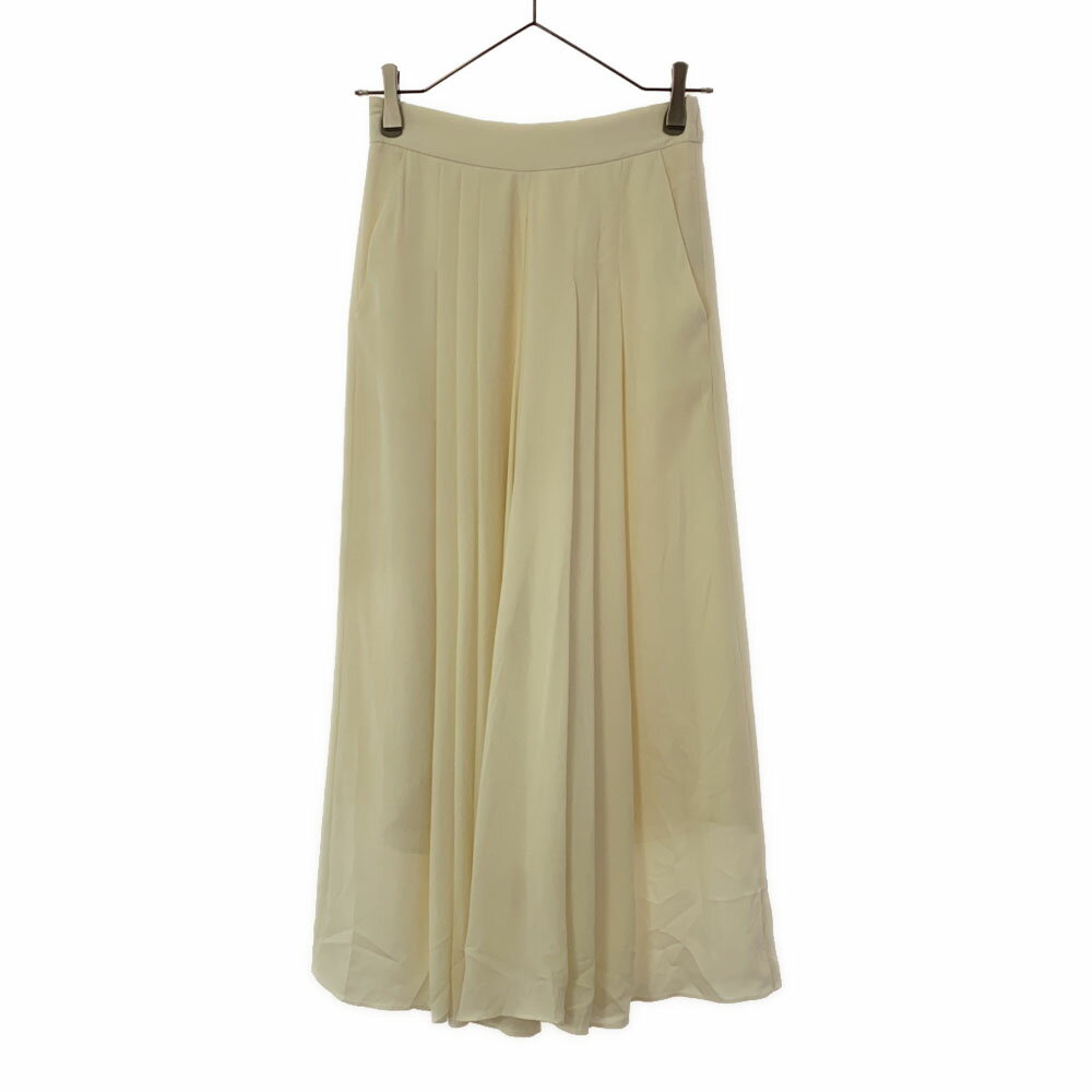 アンドクチュール ガウチョパンツ 38 ホワイト And Couture レディース 【中古】