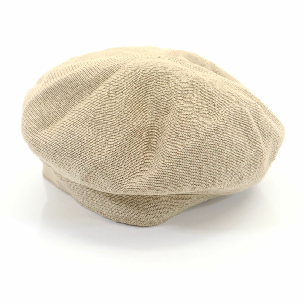 古着 CA4LA カシラ 日本製 リネンブレンド ベレー帽 ベージュ 帽子 レディース 【中古】 【PD】
