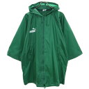 古着 PUMA プーマ 90s オールド ヒットユニオン トレーニング レインコート 160 グリーン フード キッズ 【中古】 【PD】