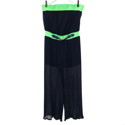 古着 JOYMISS ジョイミス ベアトップ オールインワン 38 ネイビー レディース 【中古】 【PD】 古着 JOYMISS ジョイミス ベアトップ オールインワン 38 ネイビー レディース 【中古】 【PD】