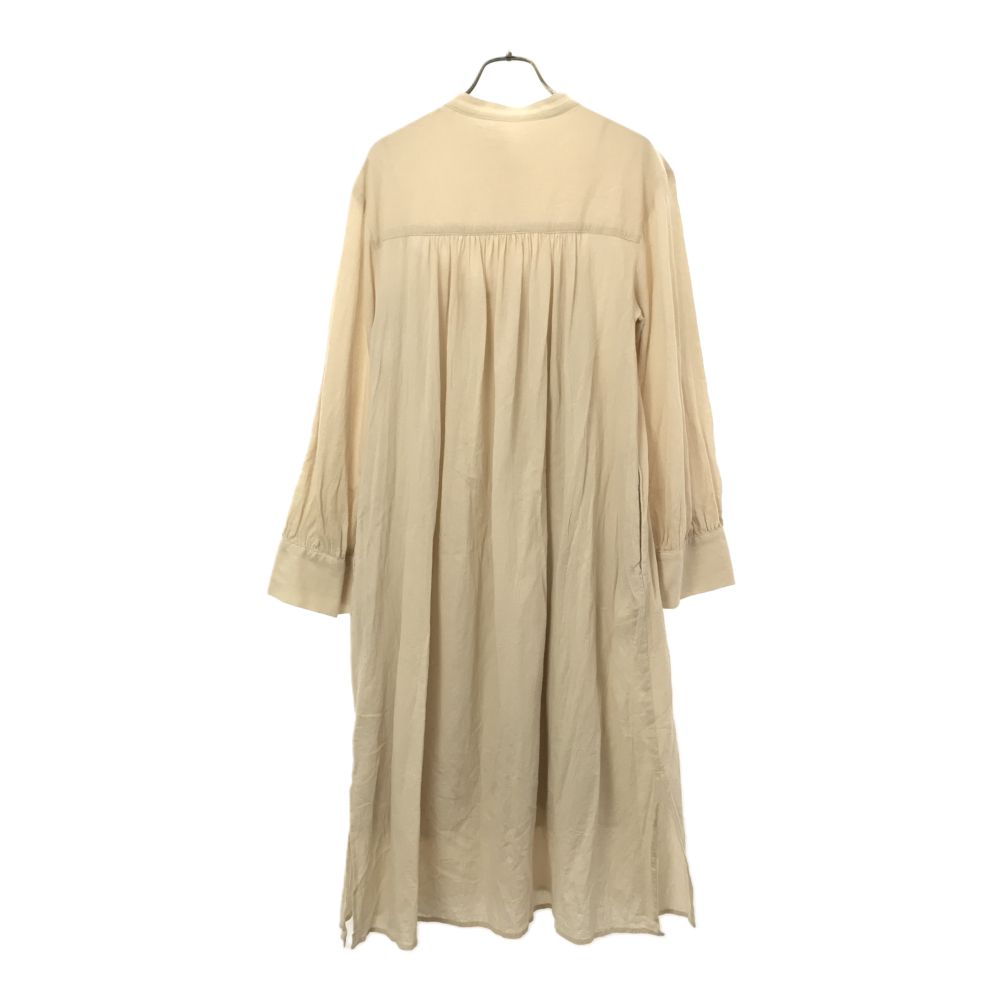 古着 Mila Owen ミラオーウェン 長袖 ノーカラー シャツワンピース F ベージュ インナー付 09FKB216001 レディース 【中古】 【PD】 bellis-10045767 Bellis サンプル画像2
