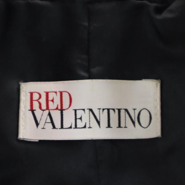によって レッドヴァレンティノ 羊革 レザージャケット 黒系 RED VALENTINO フリル レディース  ：Bellis べてとなり
