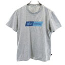 古着 NIKE ナイキ 90s 00s 白タグ オールド プリント 半袖 Tシャツ XL(16-18) グレー系 キッズ 【中古】 【PD】(4)