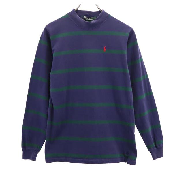 ポロバイラルフローレン 80s 緑タグ ヴィンテージ USA製 ボーダー 長袖 Tシャツ L ネイビー系 Polo by Ralph Lauren ロンT ロゴ レディース 【中古】 【231010】 メール便可 【詳細】 80年代の緑タグのボーイズ規格のラルフローレンになります。全体的に若干の色褪せ、毛羽立ちあり。他、比較的キレイな状態です。ご理解の上ご購入をお願いいたします。 コンディションについて Item Spec 詳細スペック ブランド ポロバイラルフローレン / Polo by Ralph Lauren アイテム 長袖 Tシャツ サイズ表記 L 着丈 67cm 身幅 46cm 袖丈 65cm 肩幅 40cm 素材 綿100％ カラー ネイビー系 商品番号 br-fre-73760-wts サイズガイドはこちら ※サイズに関しまして実寸も参考にお願いいたします。(当店でもサイズがわからない商品がありますので実寸サイズのご確認をお願いいたします。) ※状態は当社独自の基準です。 ※素材表記はなるべく写真にて収めていますが、欠損、不明な点があればお問い合わせください。 ※商品は写真のものがすべてとなります。 ※測定値の若干の誤差はご了承ください。 ※モニターの発色によって色が異なって見える場合がございます。 ※「在庫有り」の表示であっても、必ずしも在庫を保証するものではありません。 掲載商品について、他モールとも在庫を共有しております。 完売の場合は、誠にご迷惑をお掛けいたしますが、ご注文をキャンセルさせていただく場合がございます。予めご了承ください。