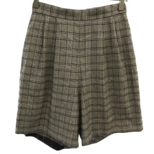 スナイデル チェック柄 ショートパンツ 1 グレー×ホワイト SNIDEL レディース 【中古】 【230321】 スナイデル チェック柄 ショートパンツ 1 グレー×ホワイト SNIDEL レディース 【中古】 【230321】