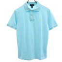 ポロラルフローレン 半袖 ポロシャツ L(14-16) ブルー POLO RALPH LAUREN キッズ 【中古】 【230923】 メール便可