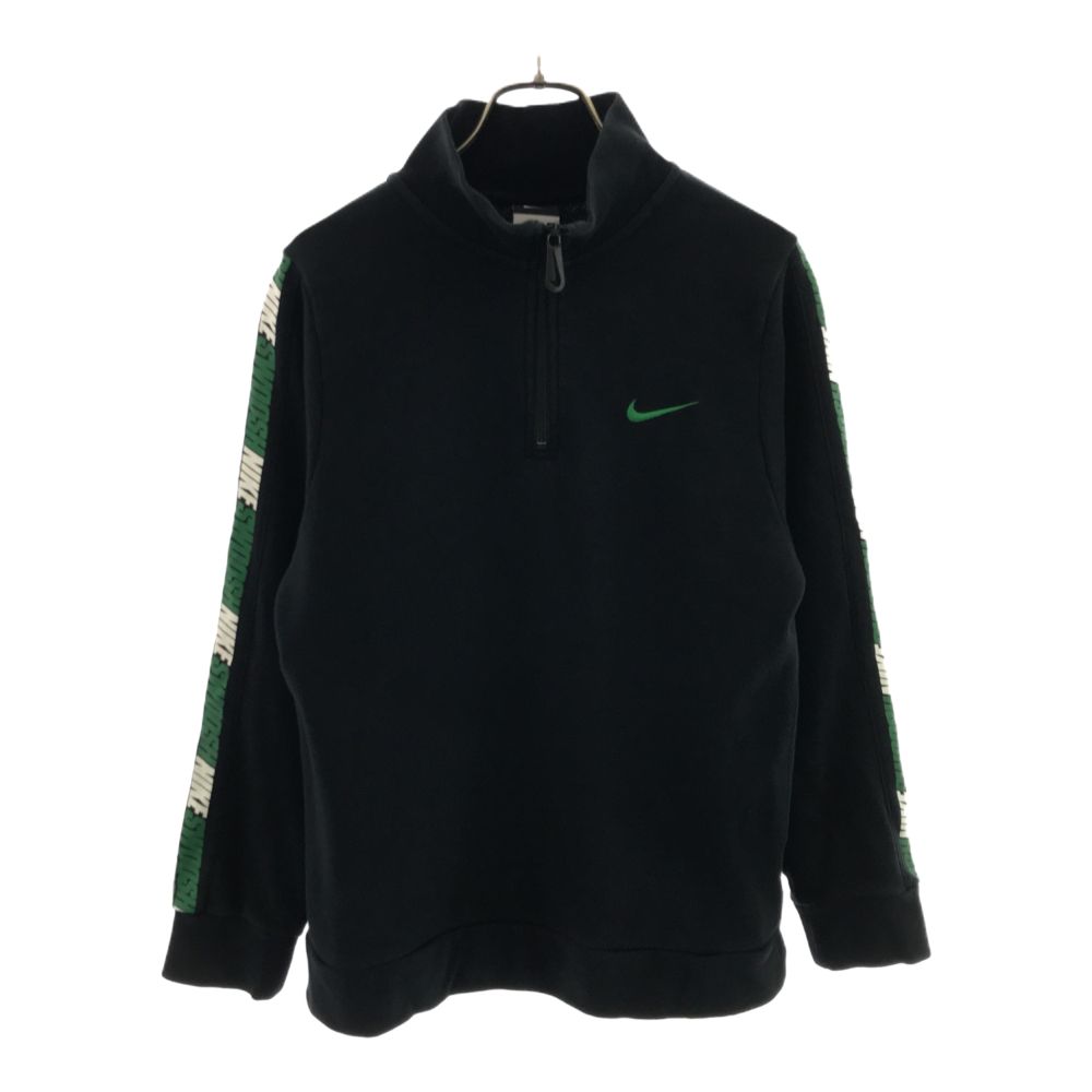 ナイキ 長袖 ハーフジップ トレーナー 150-160 ブラック NIKE キッズ