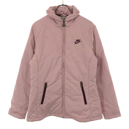 古着 ナイキ NIKE 中綿 スポーツジャケット M ピンク レディース 【中古】 【PD】 古着 ナイキ NIKE 中綿 スポーツジャケット M ピンク レディース 【中古】 【PD】