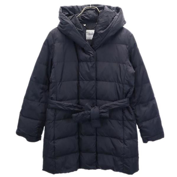 マックスマーラ ウィークエンドライン ダウンジャケット 36 ネイビー MAX MARA レディース 【中古】 【221212】