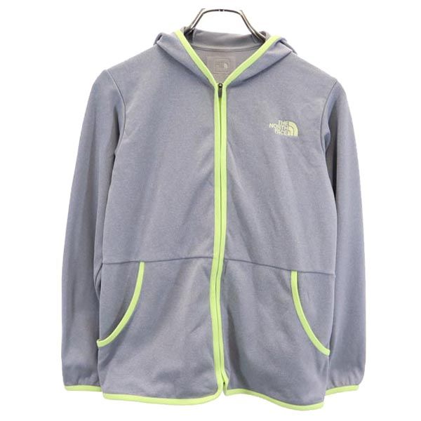 ノースフェイス アウトドア NTW11423 ジャケット M グレー THE NORTH FACE トレッキングモーメンタムフーディ ロゴ レディース 【中古】 【231008】