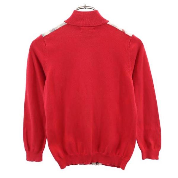 バーバリー 三陽商会 ニット ジップジャケット 10Y 140 レッド系 BURBERRY キッズ 中古 230330 bellis-10027137 Bellis サンプル画像2