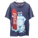 コーク 90s USA製 オールド 半袖 コカコーラ Tシャツ M ネイビー Coke レディース 【中古】 【240412】 メール便可 【詳細】 90年代のオールドのコカ・コーラのプリントTシャツになります。プリント割れ、胸と肩に破れ、全体に変色あり。古着にご理解の上ご購入をお願い致します。 コンディションについて Item Spec 詳細スペック ブランド コーク / Coke アイテム コカコーラ Tシャツ サイズ表記 M 着丈 68cm 身幅 50cm 袖丈 21cm 肩幅 52cm 素材 綿100％ カラー ネイビー 商品番号 bof-fre-85800-wts サイズガイドはこちら ※サイズに関しまして実寸も参考にお願いいたします。(当店でもサイズがわからない商品がありますので実寸サイズのご確認をお願いいたします。) ※状態は当社独自の基準です。 ※素材表記はなるべく写真にて収めていますが、欠損、不明な点があればお問い合わせください。 ※商品は写真のものがすべてとなります。 ※測定値の若干の誤差はご了承ください。 ※モニターの発色によって色が異なって見える場合がございます。 ※「在庫有り」の表示であっても、必ずしも在庫を保証するものではありません。 掲載商品について、他モールとも在庫を共有しております。 完売の場合は、誠にご迷惑をお掛けいたしますが、ご注文をキャンセルさせていただく場合がございます。予めご了承ください。