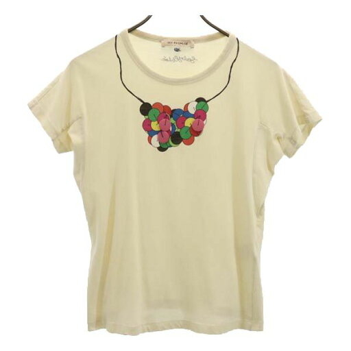シーバイクロエ プリント 半袖 Tシャツ 4 ベージュ系 SEE BY CHLOE ロゴ レディース 【中古】 【230622】 メール便可 シーバイクロエ プリント 半袖 Tシャツ 4 ベージュ系 SEE BY CHLOE ロゴ レディース 【中古】 【230622】 メール便可