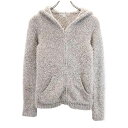 古着 BAREFOOT DREAMS ベアフットドリーム 長袖 ルームウェア S グレー ジップパーカー レディース 【中古】 【PD】