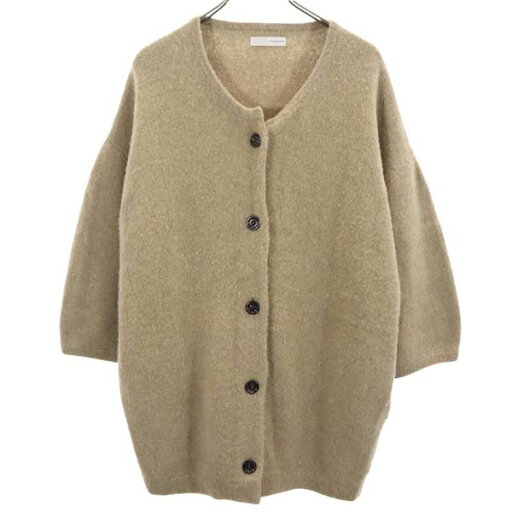 古着 crepuscule クレプスキュール 7分袖 ニット カーディガン ベージュ系 レディース 【中古】 【PD】 古着 crepuscule クレプスキュール 7分袖 ニット カーディガン ベージュ系 レディース 【中古】 【PD】