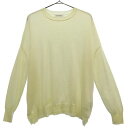 サクラ ウール100% ニット 38 ホワイト SACRA クルーネック 長袖 セーター レディース 【中古】 【230125】 メール便可