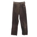 古着 Levi's リーバイス 90s w515 コーデュロイパンツ w29 ブラウン系 レディース 【中古】 【PD】