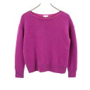 古着 MACKINTOSH PHILOSOPHY マッキントッシュフィロソフィー 三陽商会 長袖 カシミヤブレンド セーター 38 ピンク系 ニット レディース 【中古】 【PD】