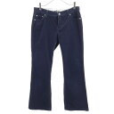 古着 ギャップ GAP コーデュロイパンツ 6 ネイビー系 レディース 【中古】 【PD】