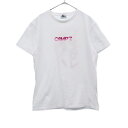 キャンプセブン プリント 半袖 Tシャツ M ホワイト CAMP7 ロゴ レディース 【中古】 【230813】 メール便可