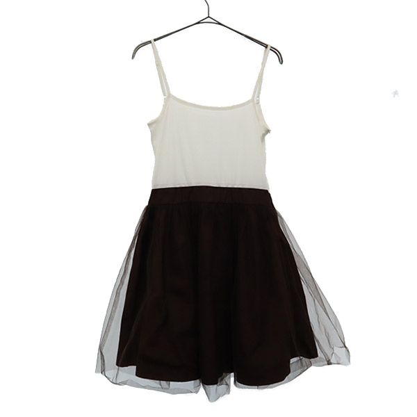 フレイアイディー キャミワンピース 0 ブラウン FRAY I.D FWFO145118 レディース 【中古】 【230827】