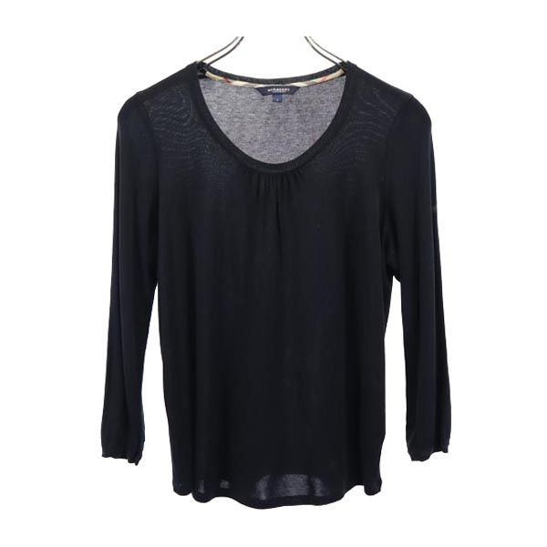 【中古】バーバリー三陽商会シルク長...